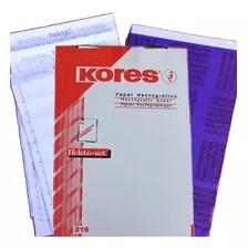 Papel Hectografico Kores Oficio Para Tatuaje X 10 Uds