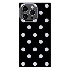 Funda Para iPhone 13 Pro Max Polka Dots Plastico-02