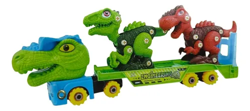 Tercera imagen para búsqueda de camiones juguetes dinosaurios