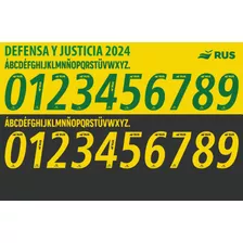 Tipografía Defensa Y Justicia 2024