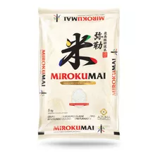 Arroz Branco Japonês Mirokumai Sushi Grão Curto 5 Kg Hachi8