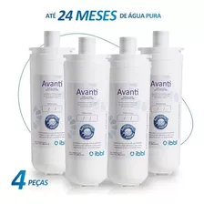 Kit Com 4 Refil Filtro Ibbl Avanti Girou Trocou 10610078 Cor Branco