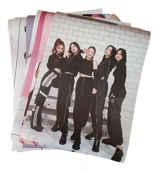 Set 8 Posters Itzy Kpop Girlgroup 32*44cm