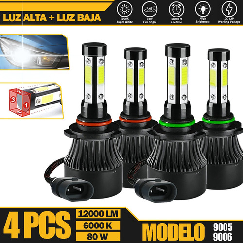12000lm Kit Luces Led 9005 9006 Luz Alta/baja Para Chevrolet Foto 10