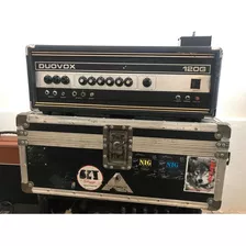 Amplificador Giannini Duovox 120g Com Case