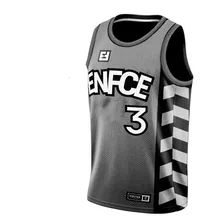 Camisa Regata Basquete Treino Academia Bulls Enforce Cinza