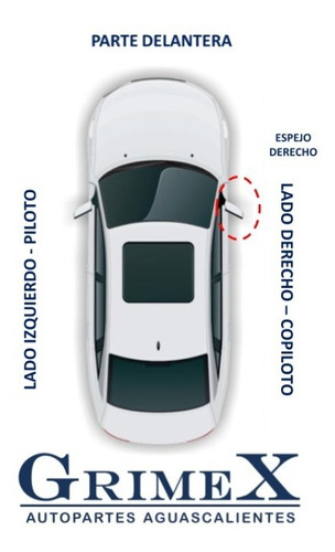 Espejo Nissan Sentra 1995-1996-1997-1998-1999-2000 Manual  Foto 5