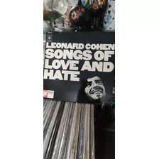 Vinil Lp Leonard Cohen - Songs Of Love And Hate - 1971