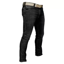 Calça Jeans Recon Masculina - Preta / Bélica