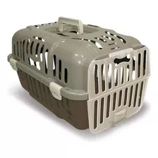 Caixa De Transporte Bolsa Jaula Para Gatos _cães 6kg Marrron
