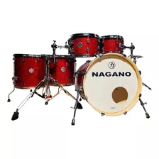 Bateria Nagano Work Red Sparkle 22 10 12 14 16 Shellpack