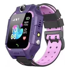 Relógio Smartwatch Infantil Gps Faz E Recebe Ligação Sos.