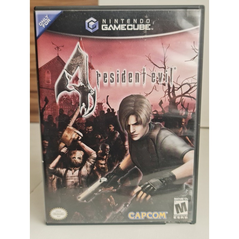 Resident Evil 4 Nintendo Original Game Cube Duplo Completo