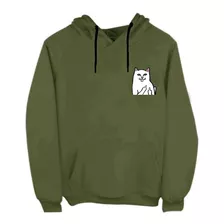 Sudadera Con Gorro Hoodie Rip N Dip Gatito Grosero Adulto