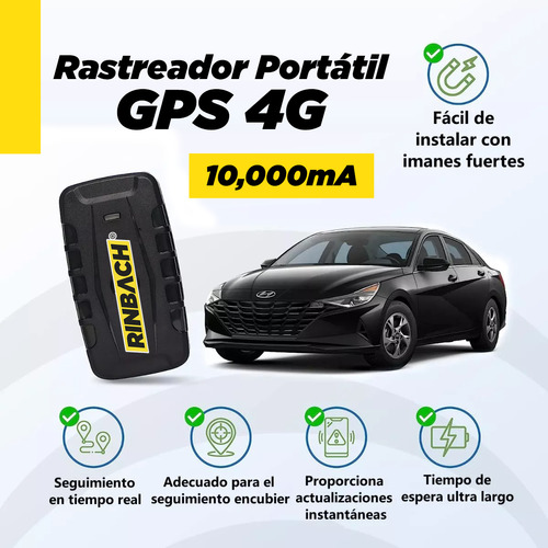 Localizador Gps Porttil 4g Para Nissan Platina 2006 Foto 2