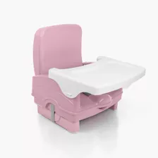 Cadeira Refeição Portátil P/ Bebê Voyage Cake Rosa 6m-23 Kg