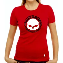 Blusas Tipo Harley Davidson Motocicletas