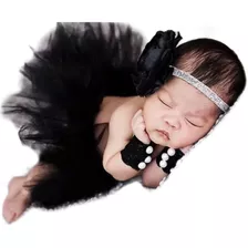 Saia Tutu Bailarina + Tiara Fotografia Newborn Halloween