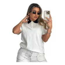 Camiseta Tipo Polo Gucci Mujer 