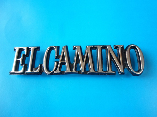 Emblema El Camino Chevrolet Auto Clasico Foto 2