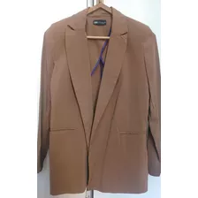 Blazer Zara Maria Cher Talle M Color Marrón Impecable! 