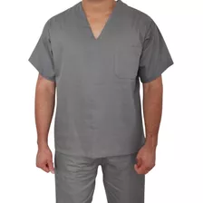 Camisa Uniforme Em Brim Profissional Construção Civil