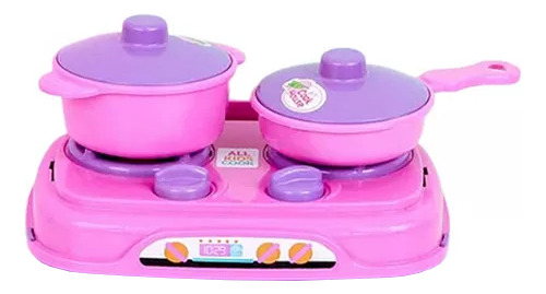 Cozinha Infantil Menino Eletro Panela Comida Brinquedo 10pç