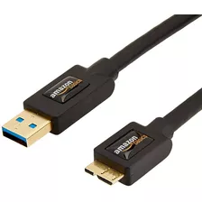 Cable Usb 3.0 De Amazonbasics - A-macho A Micro-b - 9 Pies 