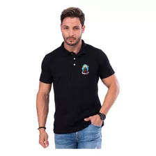 Camiseta Gola Polo Nossa Senhora Aparecida Padroeira Brasil