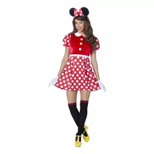 Disfraz De Minnie Mouse Para Adulto Spirit Halloween - S
