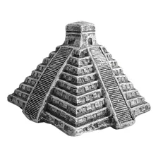 Escultura Piramide Maya Chichen Itza Kukulkan Resina Yeso