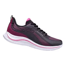 Tenis Olympikus Apolis Preto/pink 206