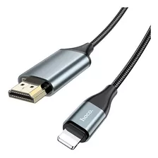 Cable Para iPhone iPad Lightning A Hdmi 2metros Hoco