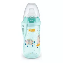 Vaso Para Bebés Antiderrame Nuk Active Cup Color Turquesa De 300ml