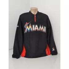 Jersey Corta Vento Miami Marlins Majestic 