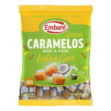Bala Caramelos Leite E Coco 660gr - Embaré