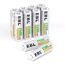 Baterias Recargables 2500mah C 1.2v Cr14 Ebl-10un
