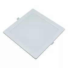 Kit 02 Painel Plafon Led Embutir Quadrado 22cm 15w Ecoforce