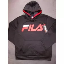 Sudadera Con Capucha, Negra Fila Para Hombre Fmt147220001