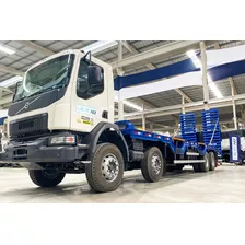 Caminhão Volvo Vm 360 8x4 Euro6 Prancha Fixa 11m Aizi