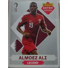 Figurinha Legend Prata Do Almoez Ali Produto Original Panini