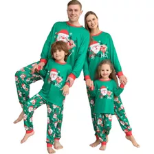 Pijama De Natal Com Estampa De Papai Noel Para Pais E Filhos