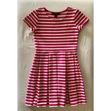 Polo Ralph Lauren. Vestido Rayado Niña. Talle 16 #fr39