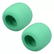 2pcs Esponja Esponjosa Balltype Mic Cubierta Micrófono...