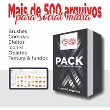 + De 500 Arquivos Para Social Mídia E Design Grafico