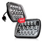 Kit De Faros Delanteros De 4 Lados H7 9005 Led Rayo Bajo