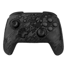 Controle Joystick Sem Fio Pdp Faceoff Deluxe For Nintendo Switch Camuflagem Preta