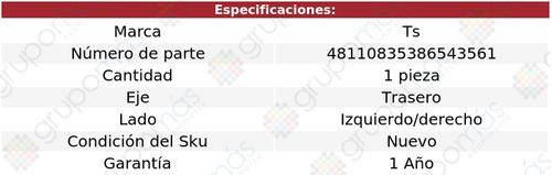 Base Amortiguador Trasera Izq/der Ts Lss 96 A 99 Foto 3