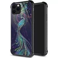 Funda Zhegailian Para iPhone 12/12 Pro Peacock