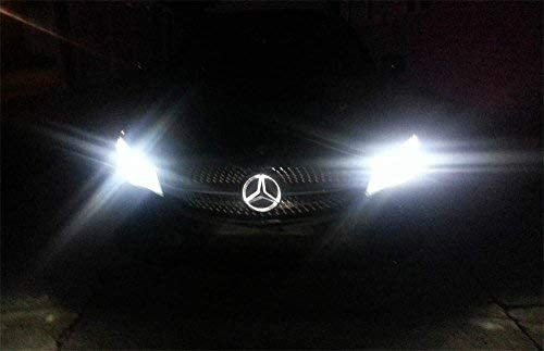 Logotipo Led De Parrilla Delantera Para Mercedes Benz Foto 9